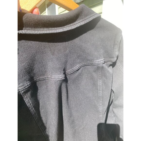 Liverpool Women's Black Denim Jacket Size L Powerflex - Picture 15 of 16